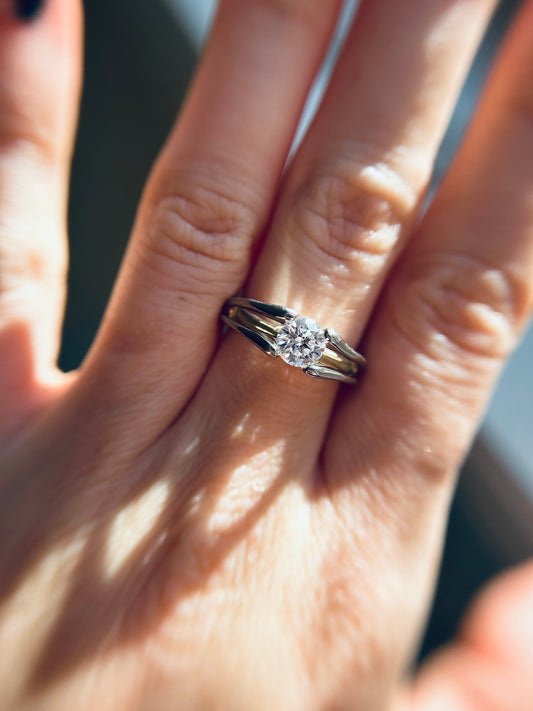 The Modern Diamond Solitaire Ring