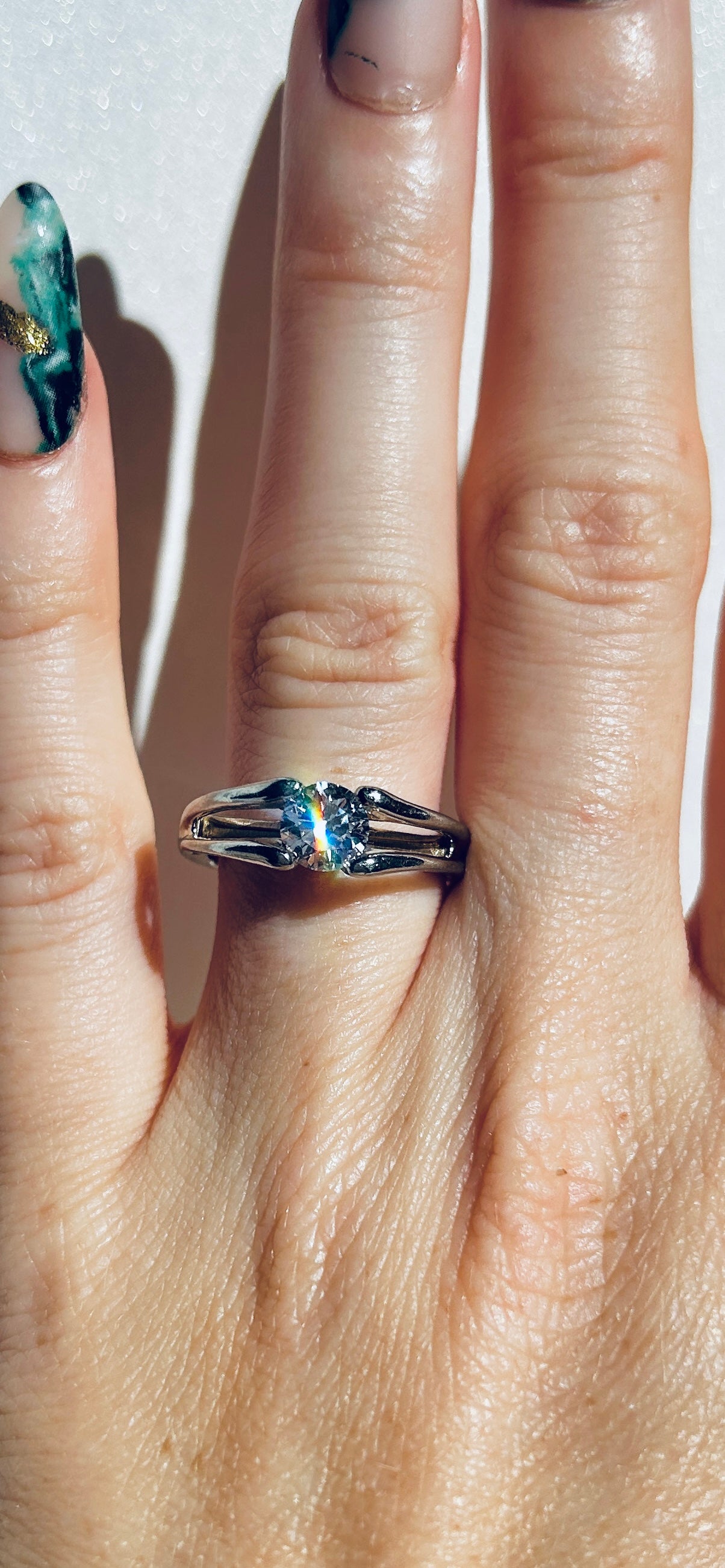 The Modern Diamond Solitaire Ring