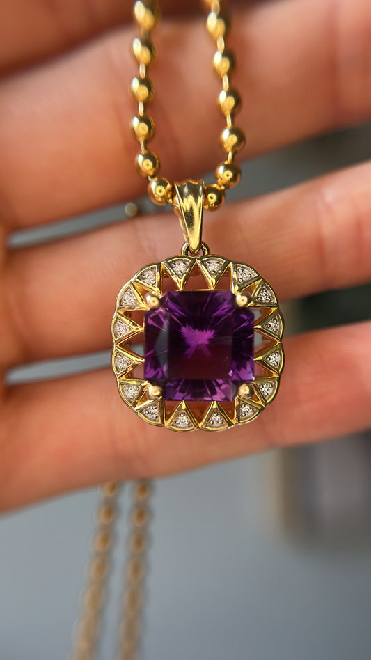 The Sunburst Pendant - by Gem du Jour